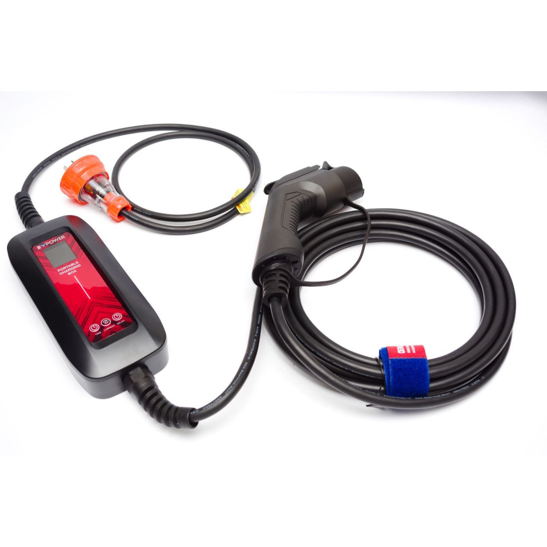 EV Power Type 1 Premium Charging Cable, 8 Amp